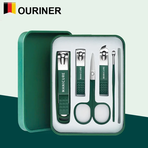 Ouriner Green 6 Piece Nail Clipper