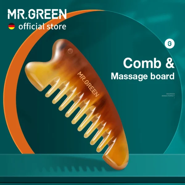 Comb With Guasha Scraping Massage Board