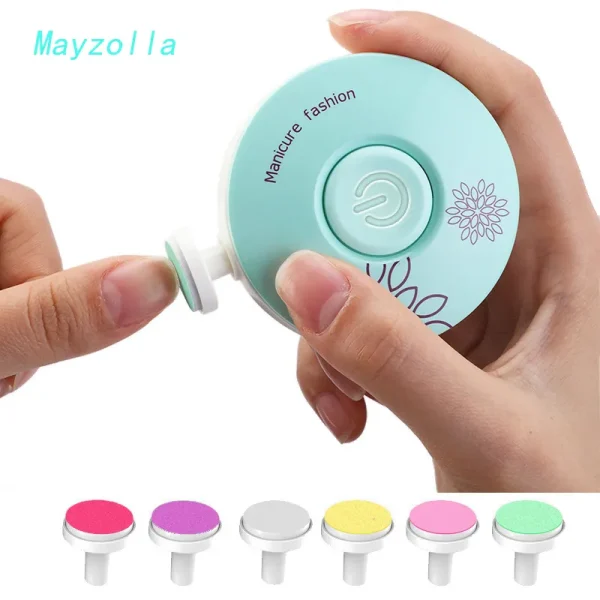 Colorful Electric Baby Nail Trimmer